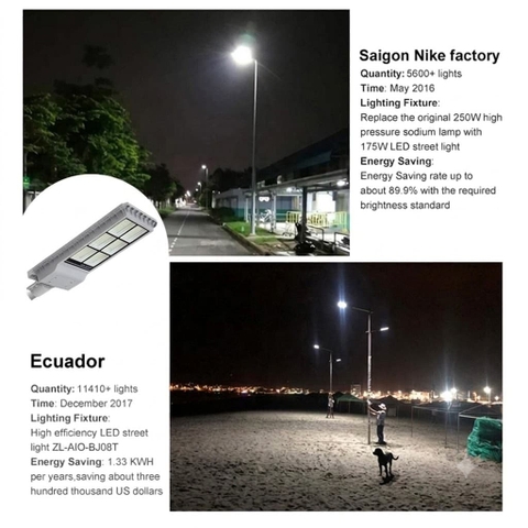 Đèn Đường Năng Lượng Mặt Trời Thông Minh ZALAA ZL-TWX60 Cảm Biến Chuyển Động