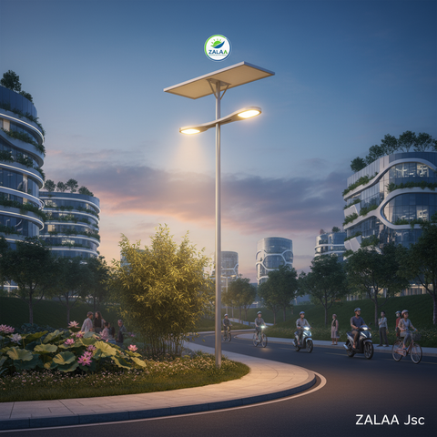 Linh Kiện Đèn Năng Lượng Mặt Trời ZALAA | Pin LifePO4, MPPT