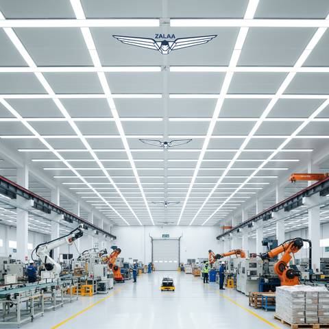 Đèn Tuýp LED Bán Nguyệt ZALAA 1.2m 40W Ốp Trần Siêu Sáng