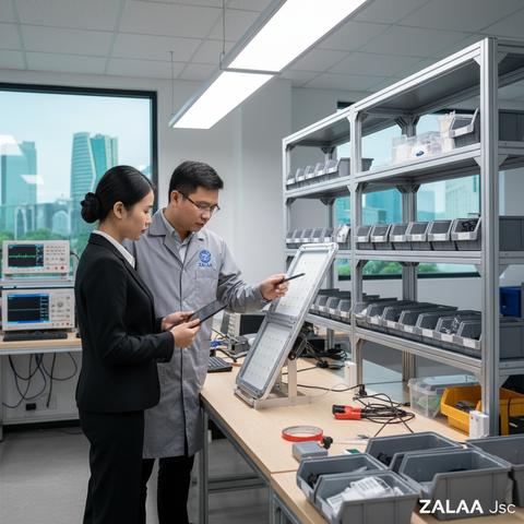 Dịch Vụ Tư Vấn Linh Kiện & Sản Xuất Đèn LED OEM ZALAA