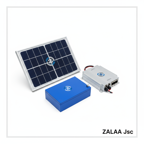 Linh Kiện Đèn Năng Lượng Mặt Trời ZALAA | Pin LifePO4, MPPT