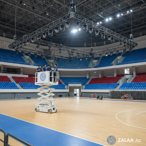 Giải Pháp Đèn Sân Khấu, Sự Kiện & Arena Chuyên Nghiệp ZALAA