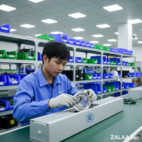 Giải Pháp Linh Kiện Gia Công & Lắp Ráp Đèn LED ZALAA (OEM/ODM)