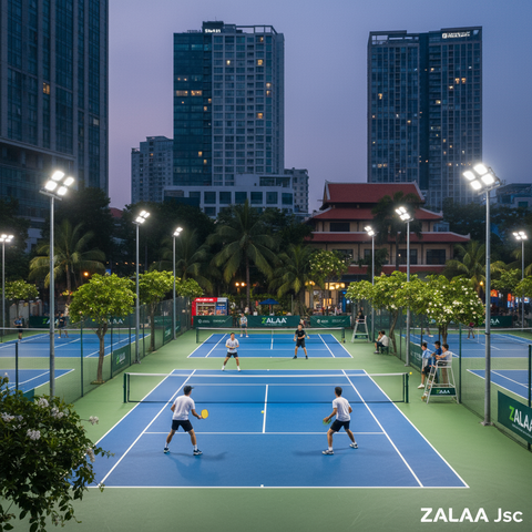 Đèn LED Sân Tennis, Pickleball & Cầu Lông ZALAA Chống Chói
