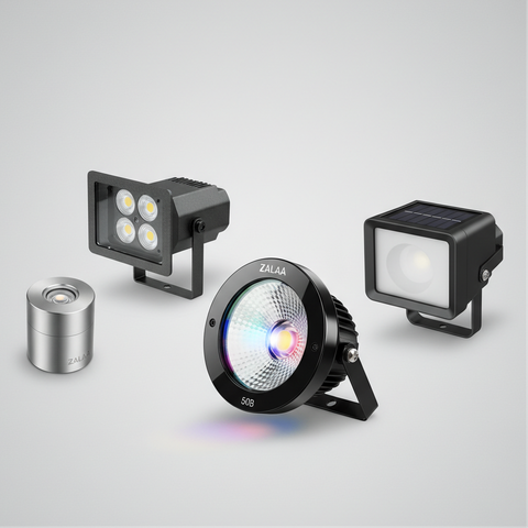 Đèn Chiếu Điểm ZALAA: Chọn Theo Công Suất & Tính Năng Chuyên Dụng