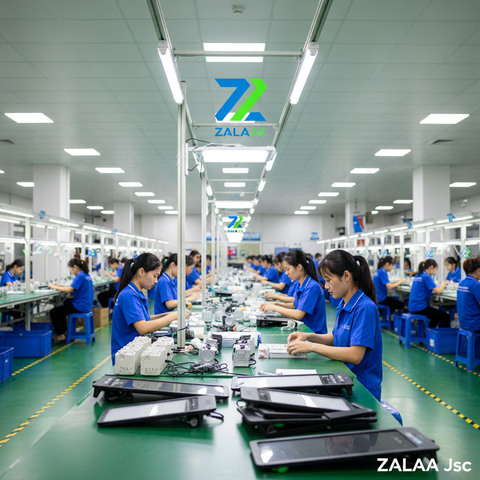 Hệ Sinh Thái Linh Kiện Chiếu Sáng Toàn Diện ZALAA (Lighting Components)