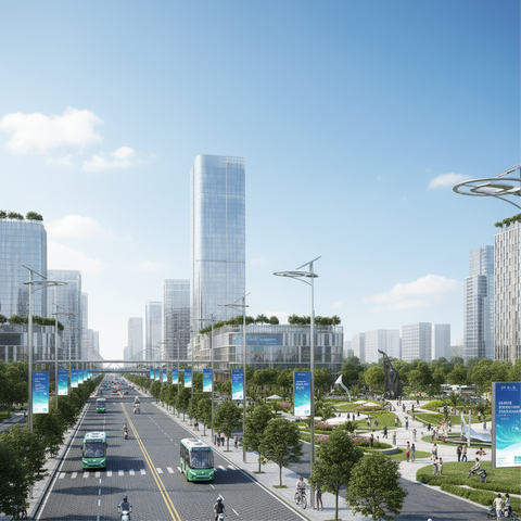 Cột Đèn Thông Minh Đa Năng ZALAA - Giải Pháp Đô Thị Tương Lai