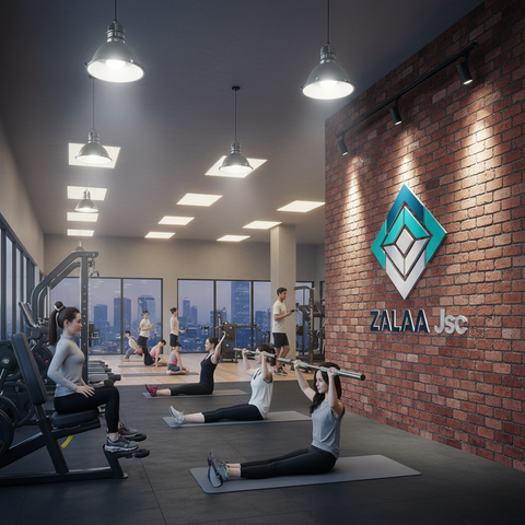 Giải Pháp Đèn LED Phòng Gym & Fitness ZALAA Chuyên Nghiệp