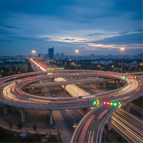 Đèn Tín Hiệu Giao Thông D300 Cho Xe Cơ Giới ZALAA