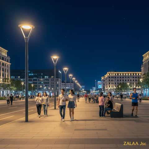 Đèn Đường LED Dự Án Công Suất Cao ZALAA | Báo Giá Tốt 2025