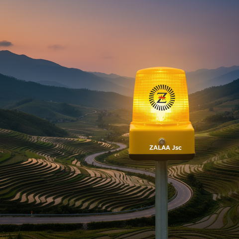 Đèn Cảnh Báo NLMT ZALAA & Biển Báo Giao Thông Thông Minh