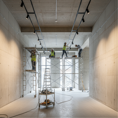 Đèn LED Rọi Ray ZALAA Track Light Chiếu Sáng Shop, Showroom