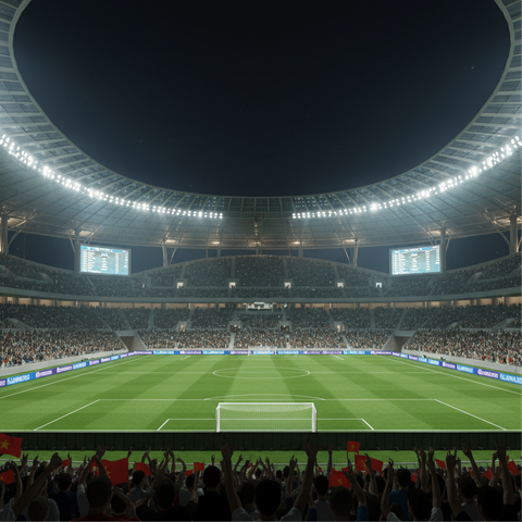 Đèn Rọi Xa 1000W ZALAA Cho Sân Vận Động Chuẩn Thi Đấu ZL-RX1000