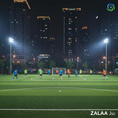Đèn LED Sân Bóng Đá & Sân Golf ZALAA - Chuyên Dụng, Tiêu Chuẩn FIFA