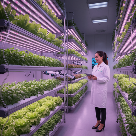 Đèn LED Nông Nghiệp Công Nghệ Cao ZALAA Tối Ưu Tăng Trưởng