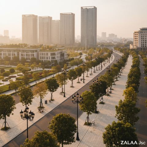 Đèn LED Sân Vườn ZALAA Cao Cấp | Giải Pháp Chiếu Sáng Cảnh Quan