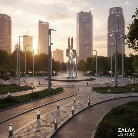 Đèn LED Cảnh Quan Ngoài Trời ZALAA | Giải Pháp Chiếu Sáng Dự Án