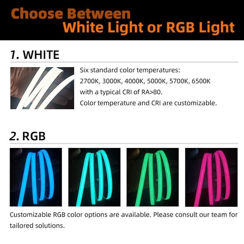 Đèn LED Dây COB Neon Linh Hoạt 10W COBFreeCut-2 IP67 Cắt Tự Do - ZALAA OEM/ODM Flexible Neon COB LED Strip
