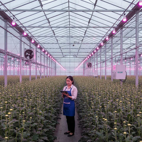 Đèn LED Cây Công Nghiệp ZALAA - Giải Pháp Tối Ưu Năng Suất