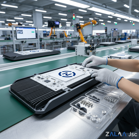 Linh Kiện Lắp Ráp Đèn LED: PCB Nhôm & Phụ Kiện OEM ZALAA