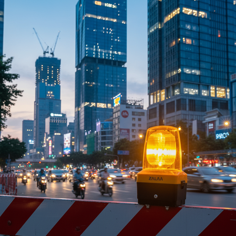 Đèn Cảnh Báo Công Trình & Di Động ZALAA - An Toàn Tối Đa