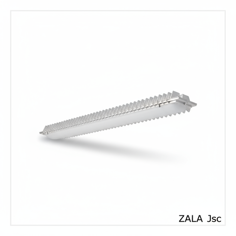 Đèn Highbay Dạng Dài ZALAA (Linear) Chiếu Sáng Kho Xưởng, Dây Chuyền