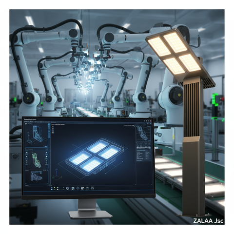 Giải Pháp Sản Xuất Đèn LED OEM/ODM Theo Yêu Cầu ZALAA