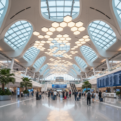 Đèn Panel Thả Trần ZALAA Hiện Đại Cho Văn Phòng, Sảnh Chờ