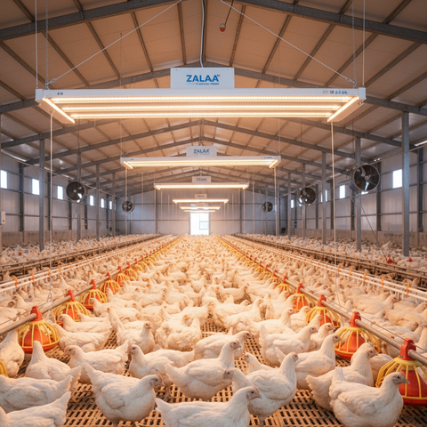 Đèn LED Chăn Nuôi ZALAA Chuyên Dụng Tăng Năng Suất Vật Nuôi