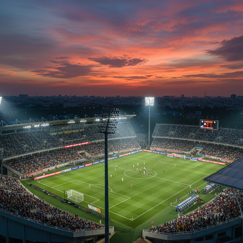 Cột Thép Công Suất Lớn ZALAA High Mast 14m-40m Chính Hãng