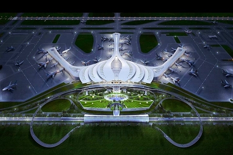 Đèn Năng Lượng Mặt Trời Chiếu Sáng Đường Cao Tốc Đi Sân Bay - Dành cho dự án