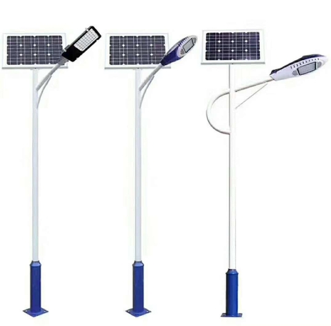 Gia Công Sản Xuất Cột Đèn Đường Năng Lượng Mặt Trời Và Phụ Kiện Lắp Ráp