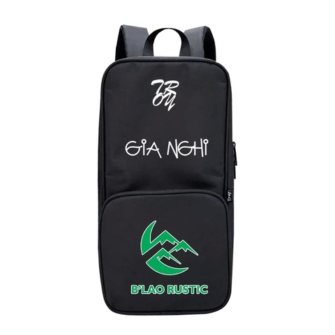 IN TÊN - LOGO THEO YÊU CẦU - Balo thể thao đựng vợt pickleball, vợt cầu lông TROY TARUS, chất vải bố chống thấm