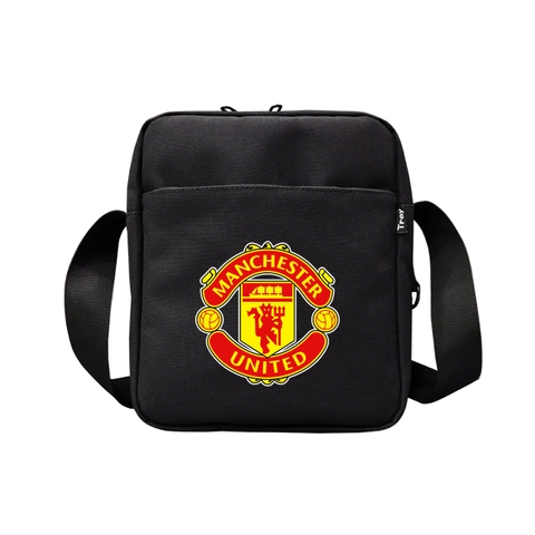 Túi đeo chéo nam nữ TROY SIMPLE logo bóng đá, chất vải bố pvc chống thấm