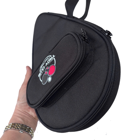 Túi đựng vợt bóng bàn TROY PINPONG vải bố chống thấm