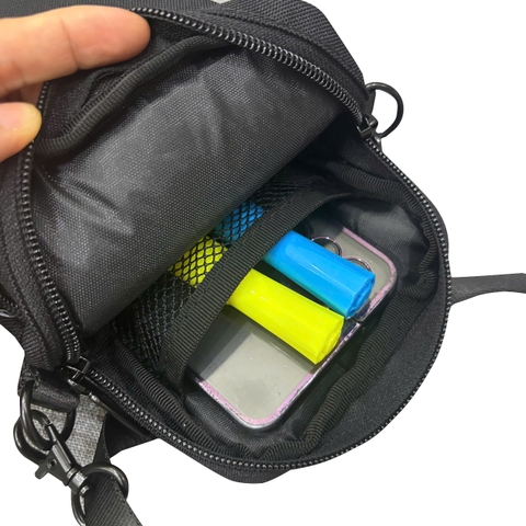 Túi đeo chéo TROY MINI BAG đựng điện thoại, phụ kiện nhiều màu size 17 x 12 x 4cm, vải bố trượt nước