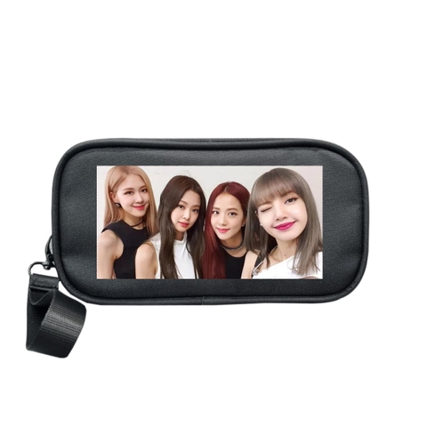 Bóp đựng bút viết VIRGO - HỌA TIẾT size 22cm nhiều ngăn, chất vải bố pvc chống thấm