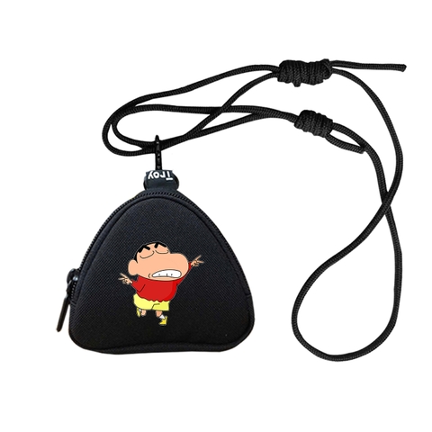 Ví móc khóa, ví mini đựng tiền TROY REC HỌA TIẾT đựng thẻ, phụ kiện,.. [ kèm dây đeo ], size 11 x 10 x 3cm