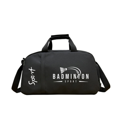 Túi trống thể thao du lịch TROY HUNTER đựng vừa vợt, ngăn đựng giày riêng. Vải bố pvc chống thấm