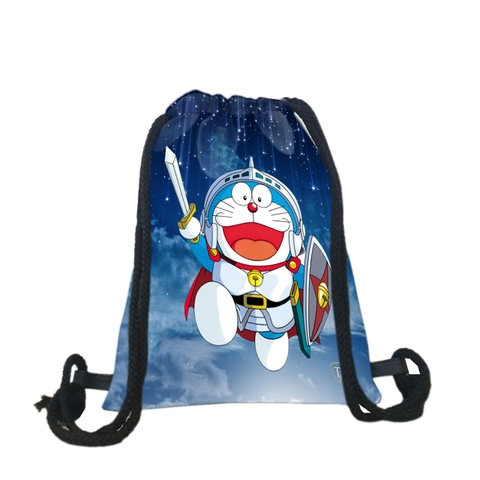 Túi rút da simili nhiều họa tiết hoạt hình