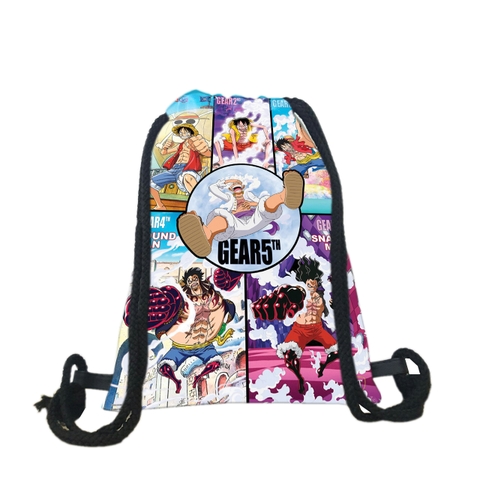 Túi rút da simili nhiều họa tiết hoạt hình