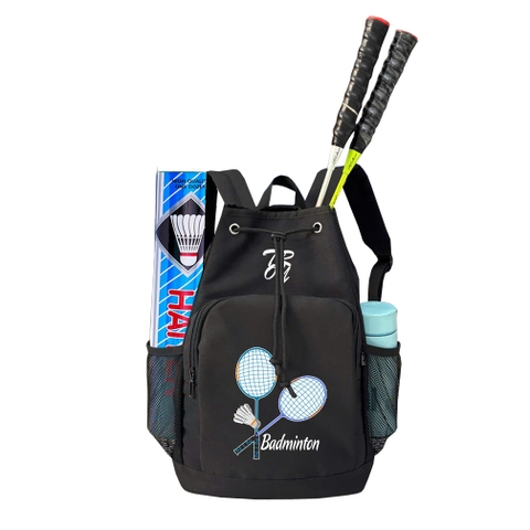 Balo nữ thời trang thể thao TROY NICKY  đựng vợt cầu lông, pickleball, vải bố trượt nước, size 41cm