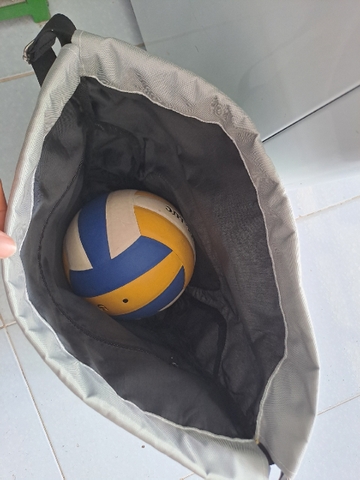 Balo rút TROY RT001 phối đáy tròn dây đeo bản lớn