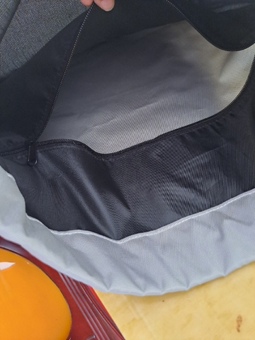 Balo rút TROY RT001 phối đáy tròn dây đeo bản lớn