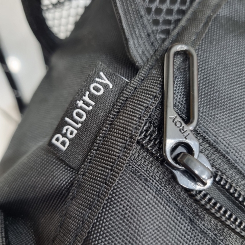 IN TÊN LOGO THEO YC - Balo dây rút thể thao có ngăn lưới đựng bóng rổ, bóng đá  vải bố PVC chống thấm