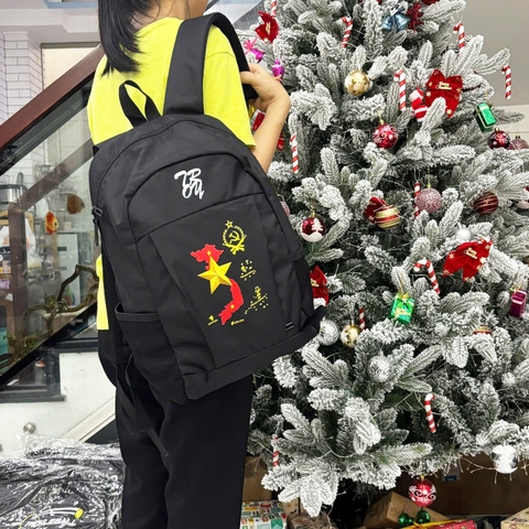 Balo thể thao thời trang TROY FREESTYLE gọn nhẹ đựng đồ đa năng size 43x26x16cm, vải bố chống thấm