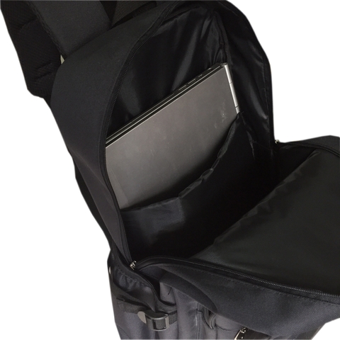 Balo du lịch thể thao TROY phối nắp khóa xéo họa tiết logo câu lạc bộ bóng đá chất vải bố chống thấm