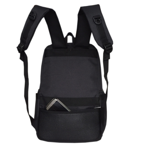 Balo du lịch thể thao TROY phối nắp khóa xéo họa tiết logo câu lạc bộ bóng đá chất vải bố chống thấm