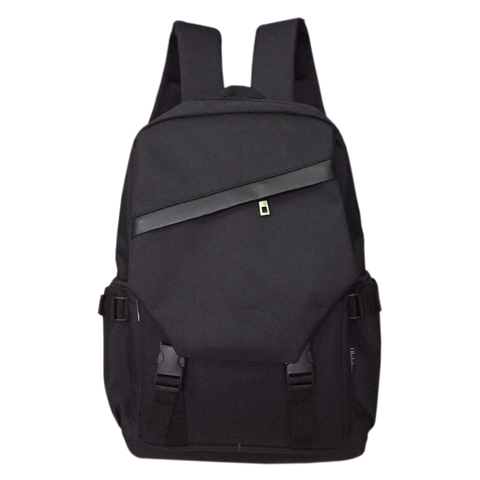 Balo du lịch thể thao TROY phối nắp khóa xéo họa tiết logo câu lạc bộ bóng đá chất vải bố chống thấm