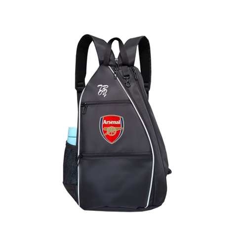 Balo thể thao đựng vợt TROY Pickleball, cầu lông, Tennis, vải bố chống thấm, size 45 x 33 x 18cm